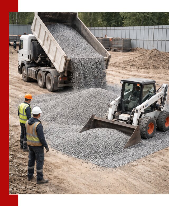 Доставка и продажа гранитного щебня фракции 0-5 в Морозовске