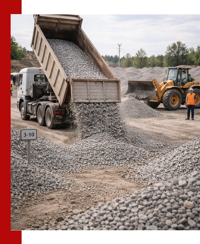 Гранитный щебень фракции 3–10: доставка и продажа в Морозовске