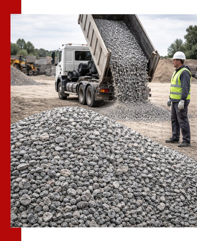 Доставка и продажа гранитного щебня фракции 5-20 в Морозовске