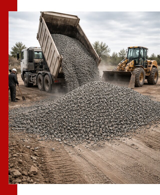 Гранитный щебень фракция 10-20 с доставкой в Морозовске
