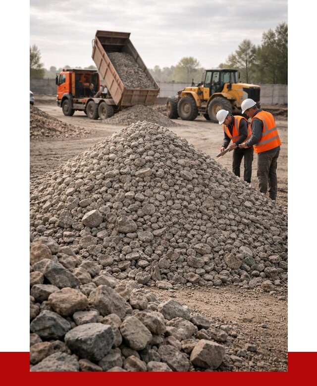 Гранитный щебень фракция 40-70 в Морозовске от 2567 руб ПРОНЕРУДМрз