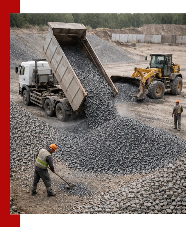 Щебень габбро-диабаз фр. 5-20 с доставкой в Морозовске