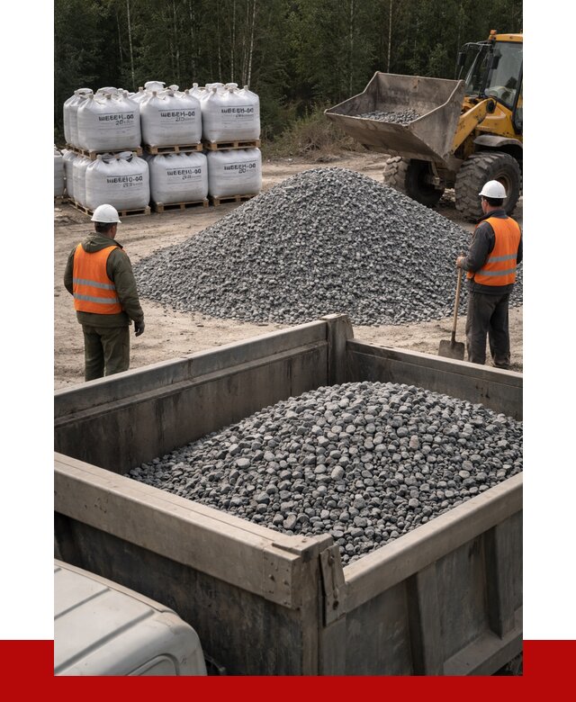 Щебень габбро диабаз 20-40 в Морозовске от 3490 руб. | ПРОНЕРУДМрз