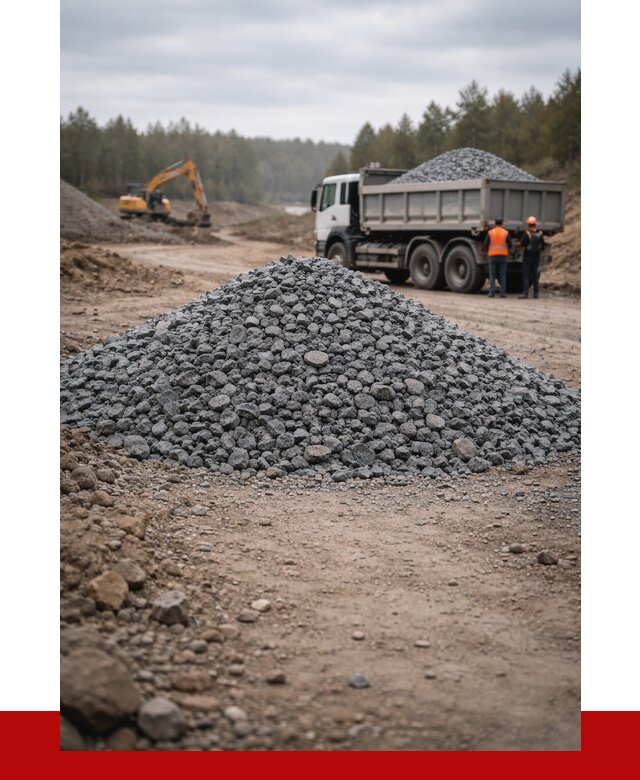 Щебень габбро диабаз фракция 40-70 в Морозовске от 2259 р-ПРОНЕРУДМрз