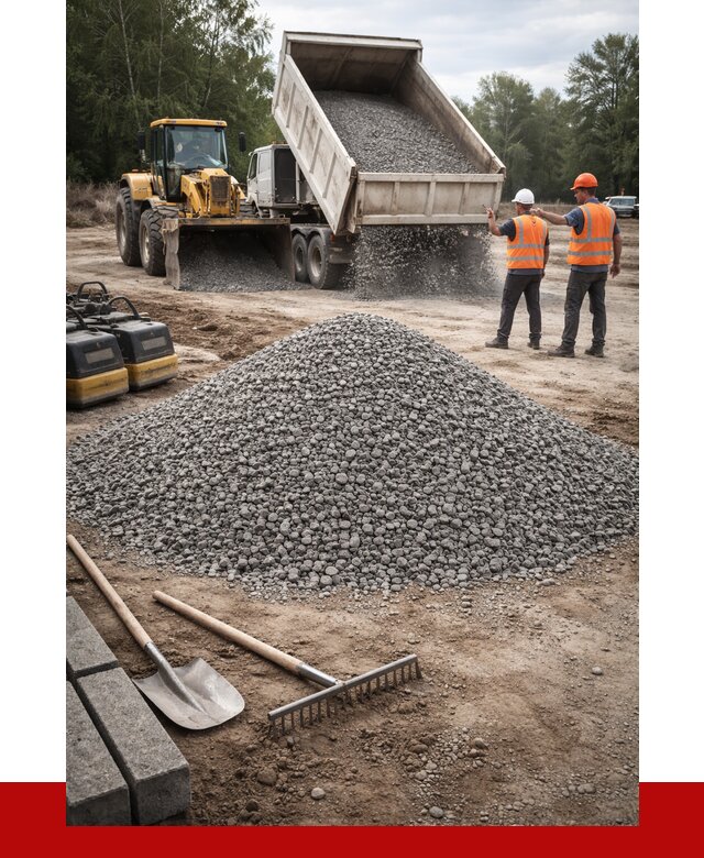 Гравийный щебень купить в Морозовске от 2259 р. ПРОНЕРУДМрз