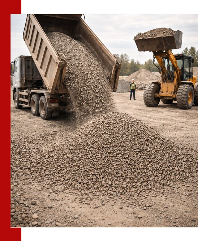 Гравийный щебень фракция 3–10 с доставкой в Морозовске