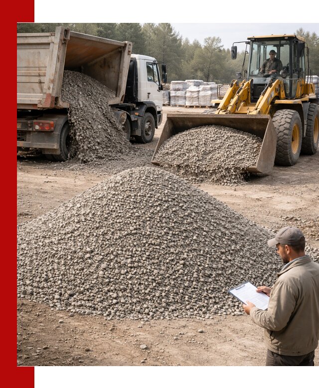 Гравийный щебень фракция 5–10 с доставкой в Морозовске