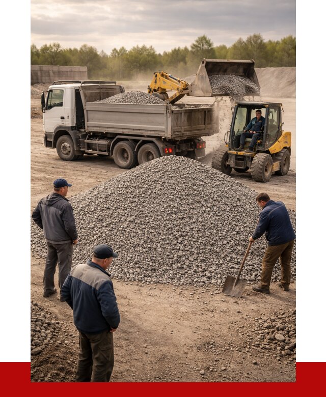 Гравийный щебень фракция 5-20 в Морозовске от 2464 р. ПРОНЕРУДМрз