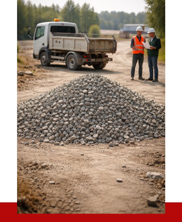 Гравийный щебень фракция 20-40 в Морозовске от 1232 р. | ПРОНЕРУДМрз