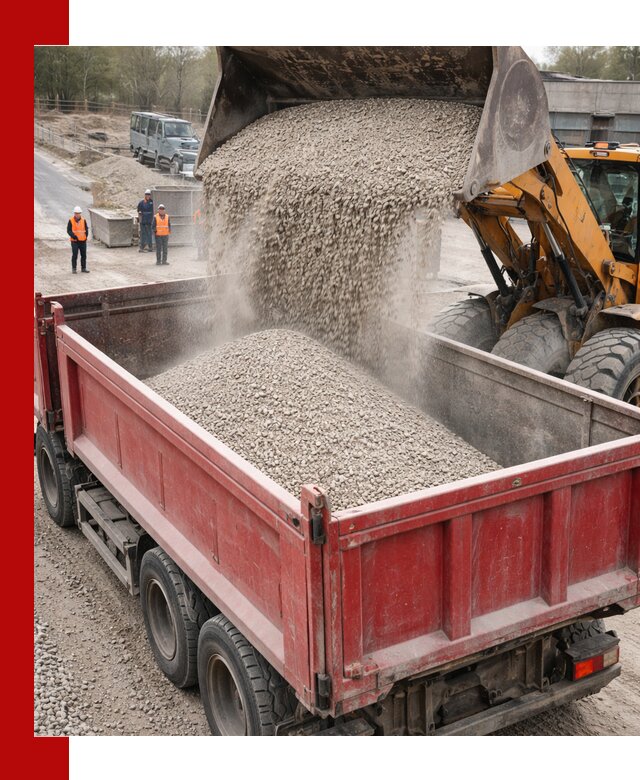 Купить известняковый щебень фракции 0-5 с доставкой в Морозовске