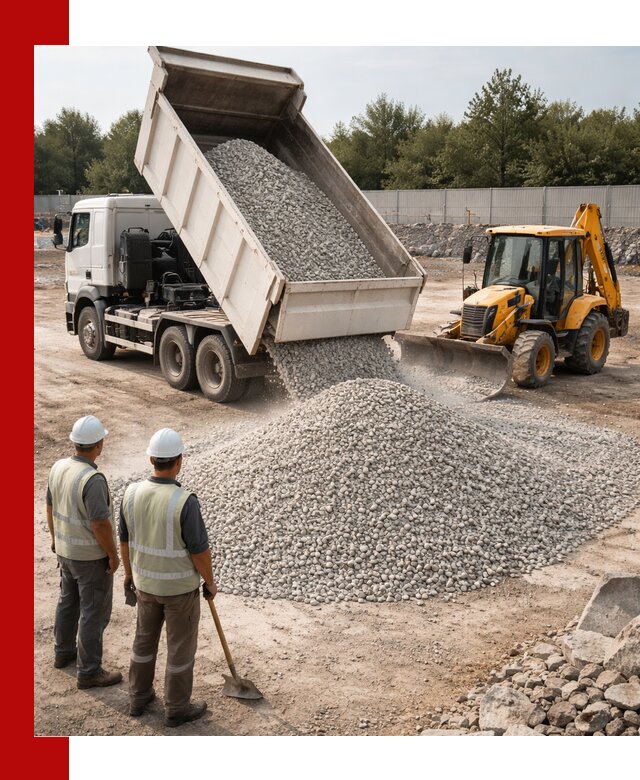 Купить известняковый щебень фракции 5–10 мм с доставкой в Морозовске