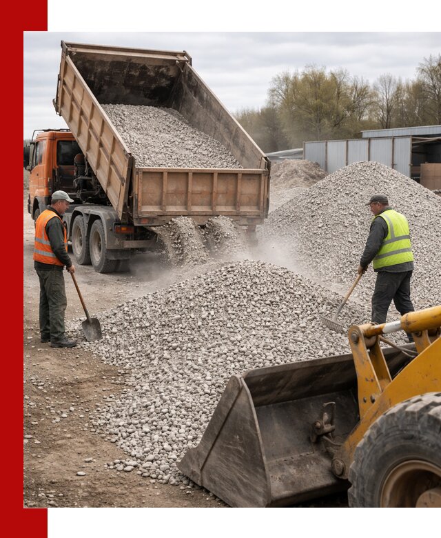Доломитовый щебень фракции 5-20 с доставкой в Морозовске