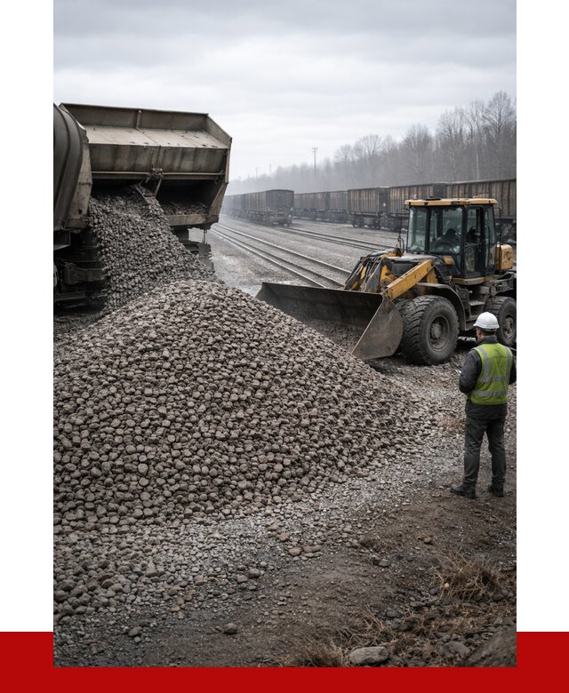 Купить железнодорожный щебень в Морозовске от 2874 р. | ПРОНЕРУДМрз