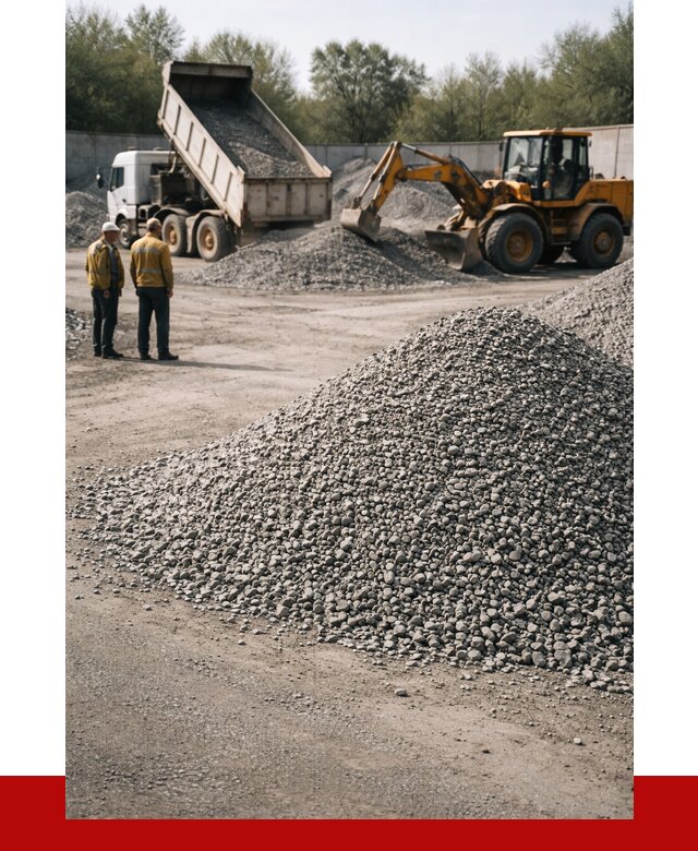 Вторичный щебень фр. 5-20 в Морозовске от 1643 р. - ПРОНЕРУДМрз