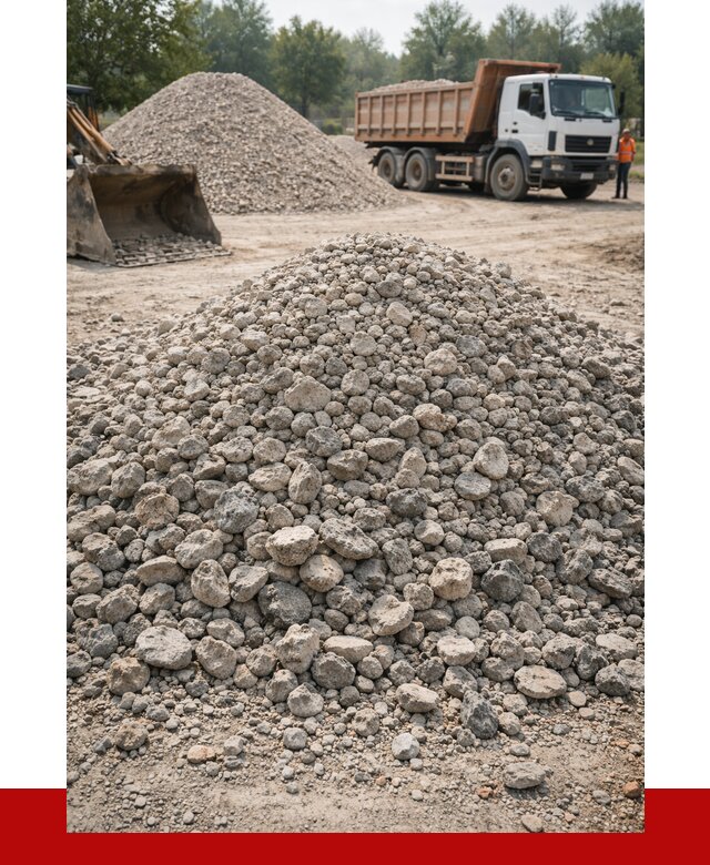 Вторичный щебень фракция 20-40 в Морозовске от 2259 р ПРОНЕРУДМрз