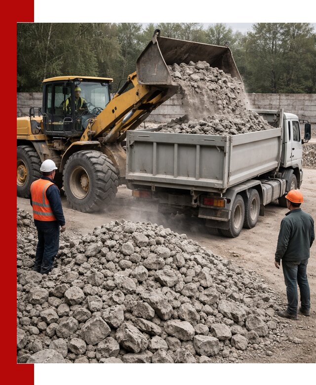 Вторичный щебень фракция 70–150 в Морозовске с доставкой