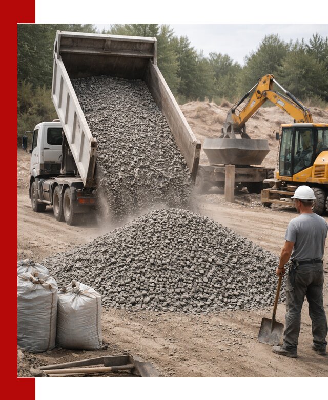 Доставка и продажа бетонного щебня в Морозовске