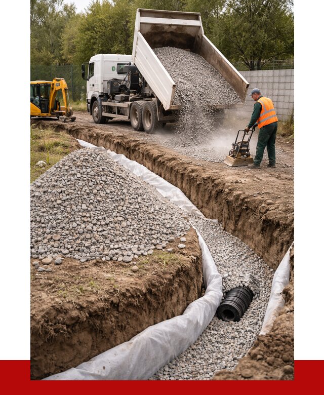 Щебень для дренажа в Морозовске от 1899 р., ПРОНЕРУДМрз доставка