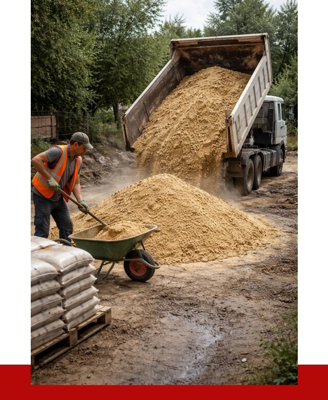Купить песок с доставкой в Морозовске от 1848 р. | ПРОНЕРУДМрз