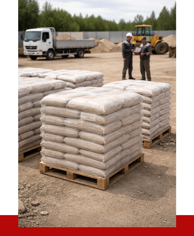 Карьерный песок в мешках в Морозовске от 1232 р. - ПРОНЕРУДМрз