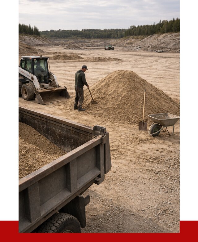 Карьерный песок среднезернистый в Морозовске, от 2259 р. ПРОНЕРУДМрз