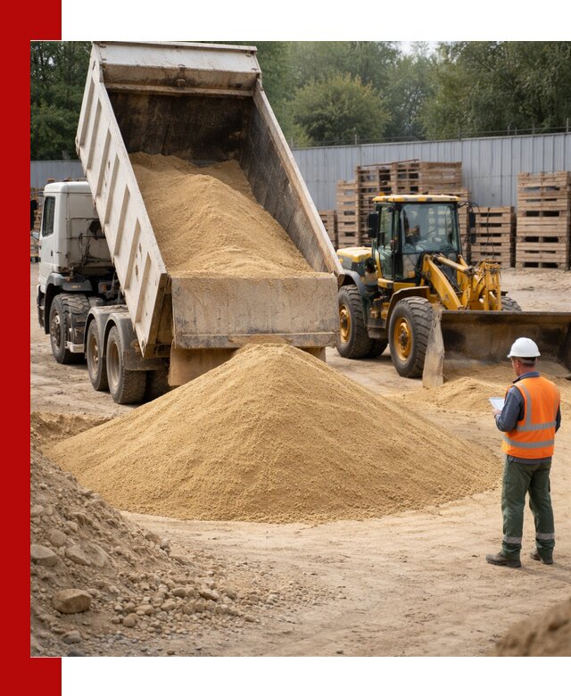 Доставка карьерного мелкозернистого песка в Морозовске