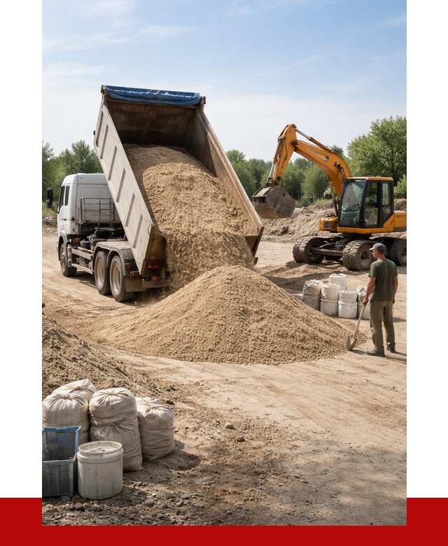 Купить речной песок в Морозовске от 1232 р. за куб | ПРОНЕРУДМрз