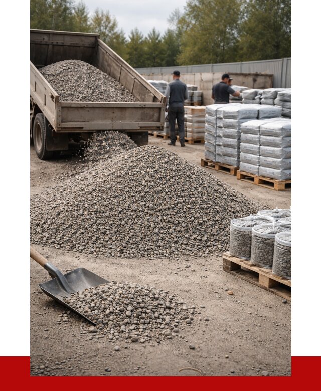 Гравий фракция 5-20 в Морозовске купить от 2361 р. ПРОНЕРУДМрз
