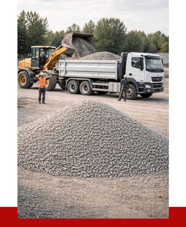 Купить мытый гравий в Морозовске от 3593 р, доставка ПРОНЕРУДМрз