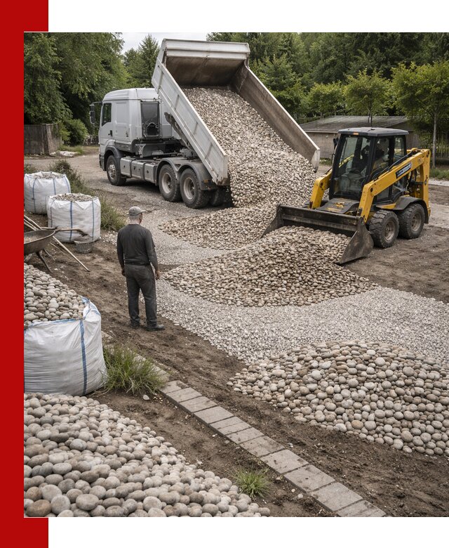 Доставка морской гальки оптом и в розницу в Морозовске
