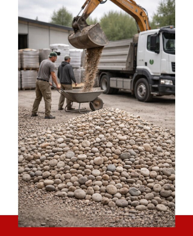 Галька декоративная в Морозовске от 3285 р. за куб | ПРОНЕРУДМрз