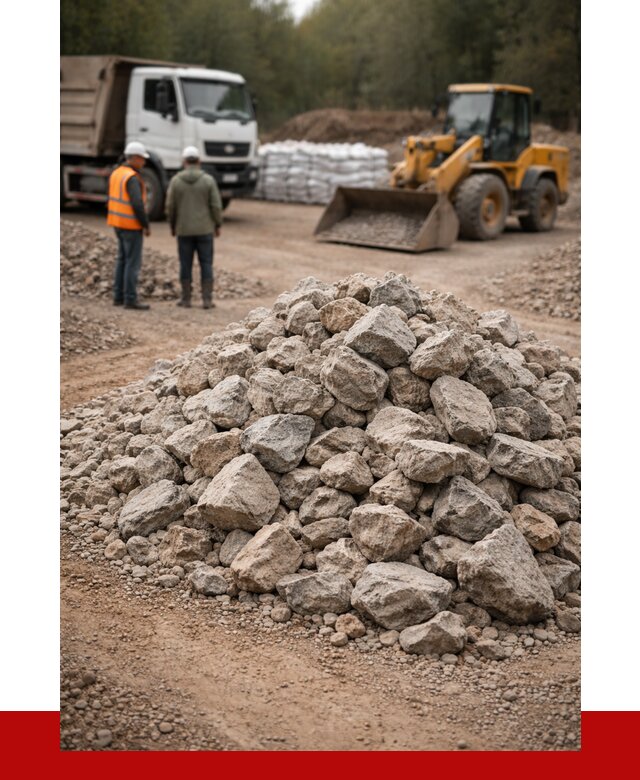 Купить бутовый камень с доставкой в Морозовске от 2361 р. | ПРОНЕРУДМрз