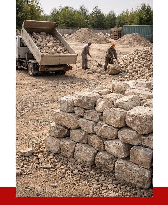 Бутовый камень известняковый в Морозовске от 4312 р. | ПРОНЕРУДМрз