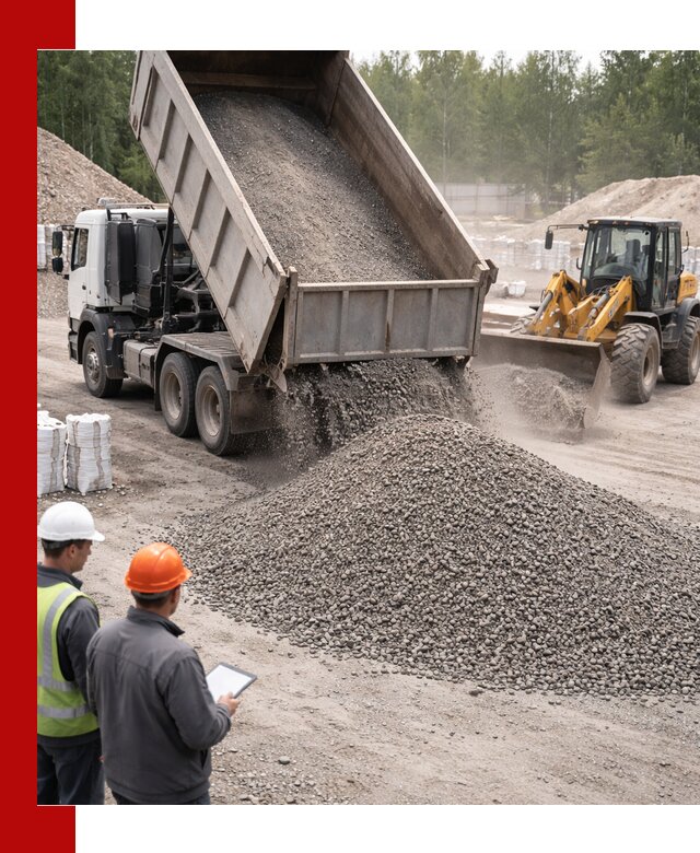 Доставка и продажа гранитного отсева 0-10 в Морозовске