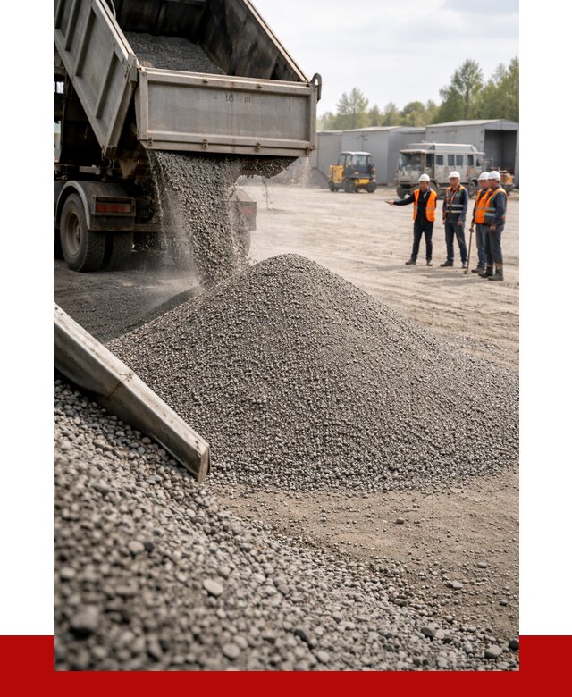 Гравийный отсев 0-5 в Морозовске от 1232 р. с доставкой | ПРОНЕРУДМрз