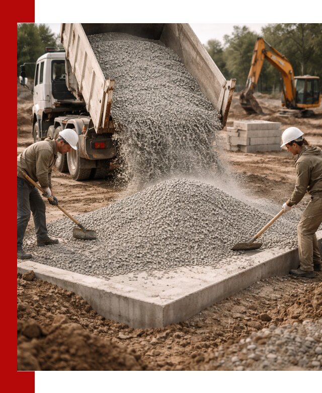 Доставка и продажа отсева для бетона в Морозовске