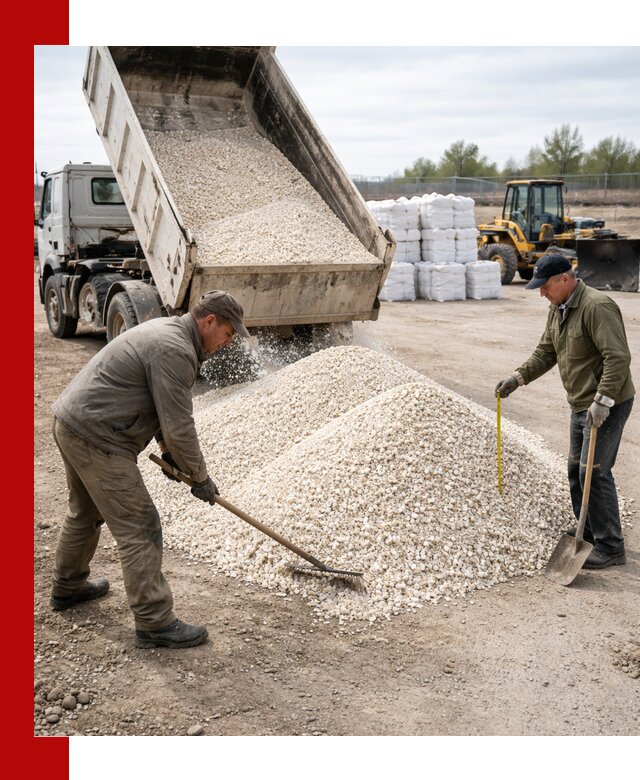 Мраморная крошка с доставкой и разгрузкой в Морозовске