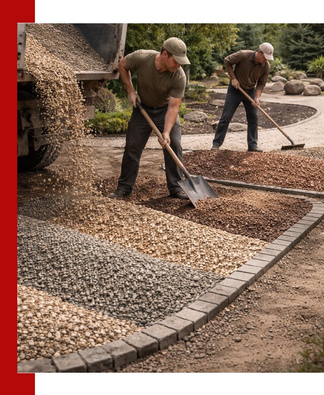 Декоративная крошка для ландшафта в Морозовске — продажа и доставка