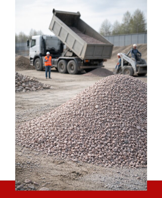 Крошка розовый гранит в Морозовске с доставкой от 4722 р. | ПРОНЕРУДМрз