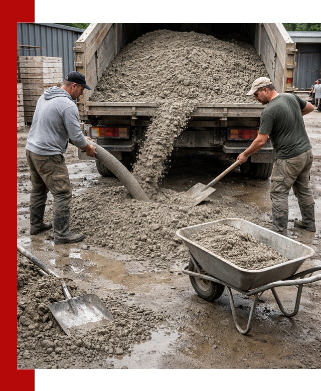 Цементно-песчаная смесь М150 доставка в Морозовске