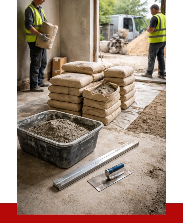 Купить сухую смесь для стяжки в Морозовске от 4620 р. | ПРОНЕРУДМрз