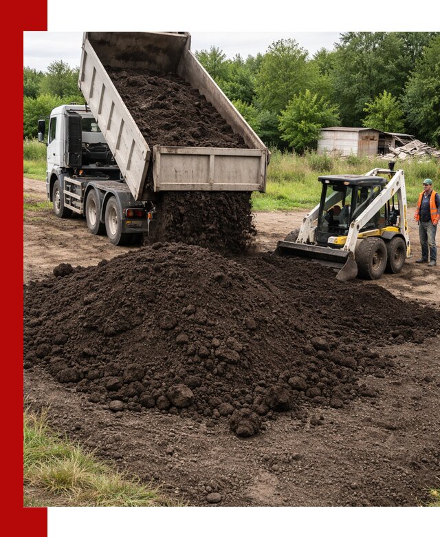 Поставка плодородной земли с доставкой самосвалом в Морозовске