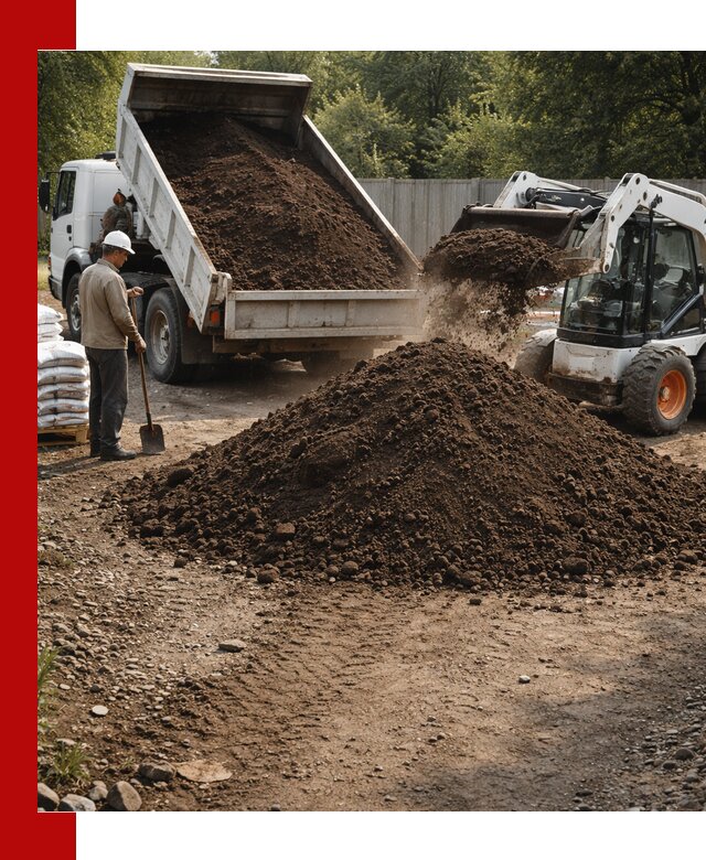 Доставка растительного грунта в Морозовске от производителя оптом и в розницу