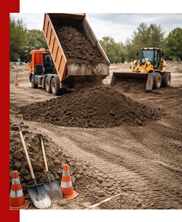Поставка и доставка планировочного грунта в Морозовске