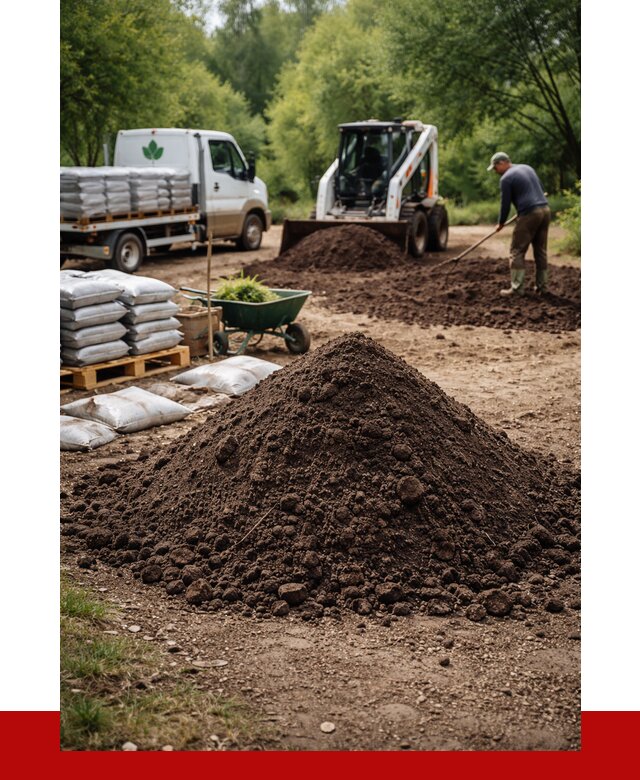 Грунт для озеленения с доставкой в Морозовске от 1848 р. | ПРОНЕРУДМрз