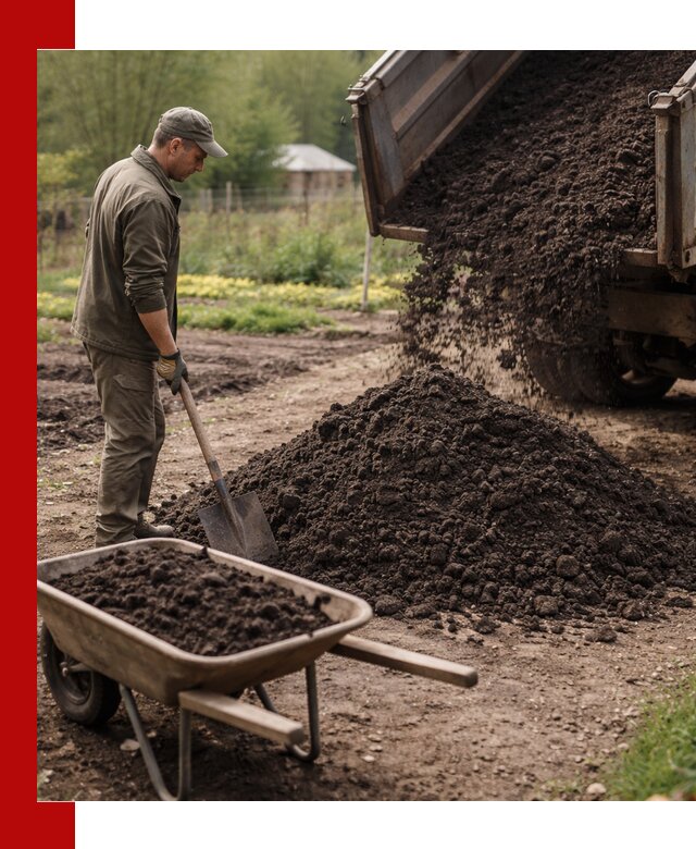 Доставка качественной земли для огорода в Морозовске