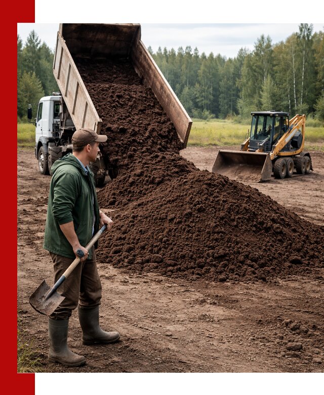 Купить верховой торф с доставкой в Морозовске для садоводства и растений