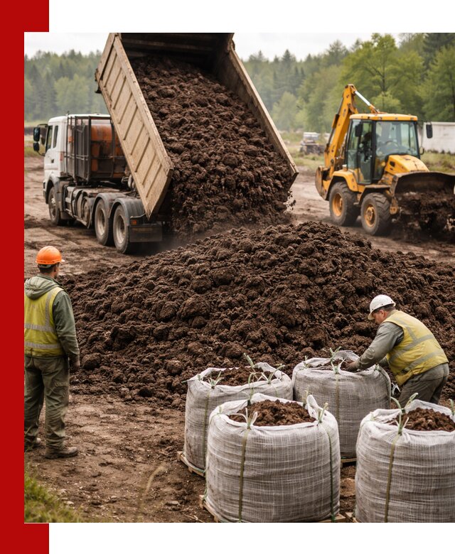 Доставка нейтрального торфа в Морозовске оптом и в розницу