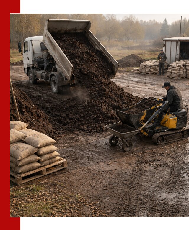 Кислый торф в доставке по выгодным ценам в Морозовске