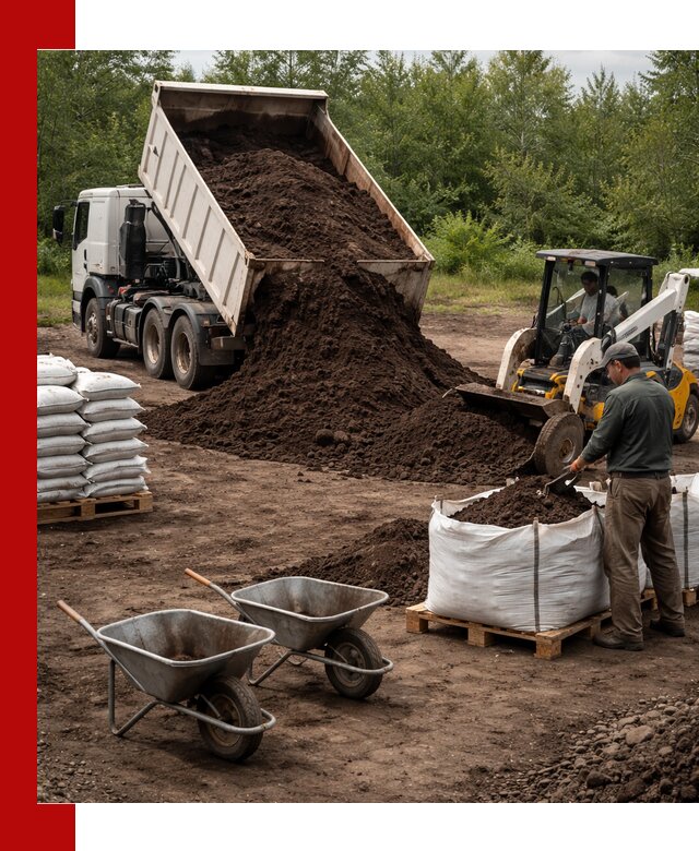 Доставка и продажа торфогрунта в Морозовске оптом и в розницу